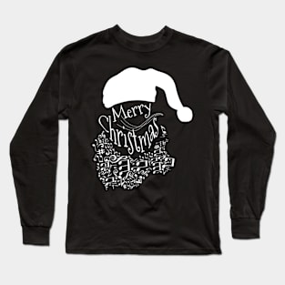 christmas music by santa Long Sleeve T-Shirt